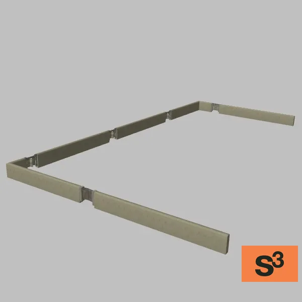 afghan-fence-150 — 3D model preview