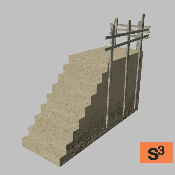 afghan-stairs-002 — 3D model preview