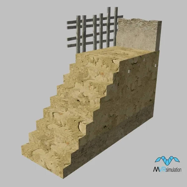 afghan-stairs-003 — 3D model preview
