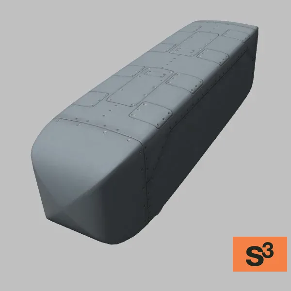 AgilePod · US · grey — 3D model preview