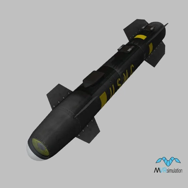 AGM-114B · US · black — 3D model preview