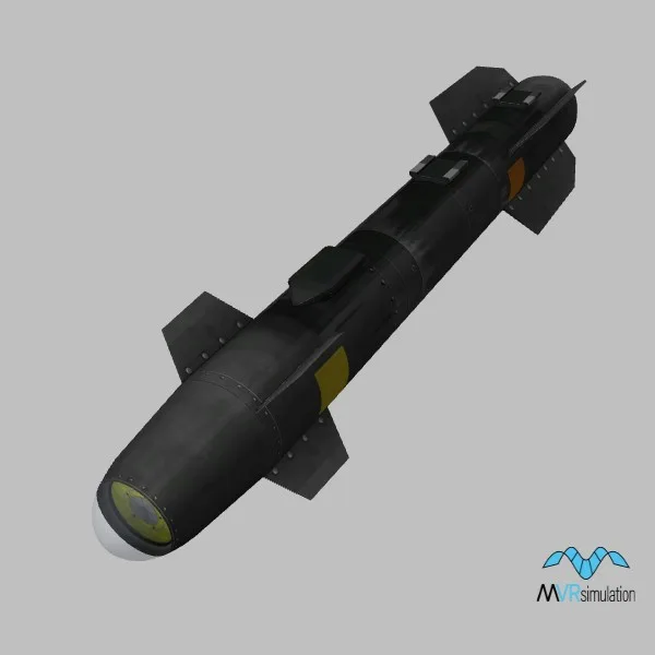 AGM-114C · US · black — 3D model preview