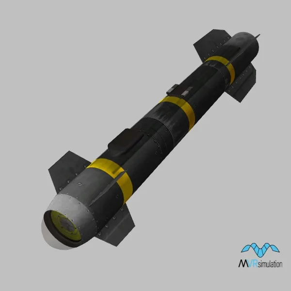 AGM-114K · US · black — 3D model preview