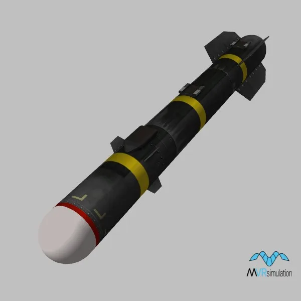 AGM-114L · US · black — 3D model preview