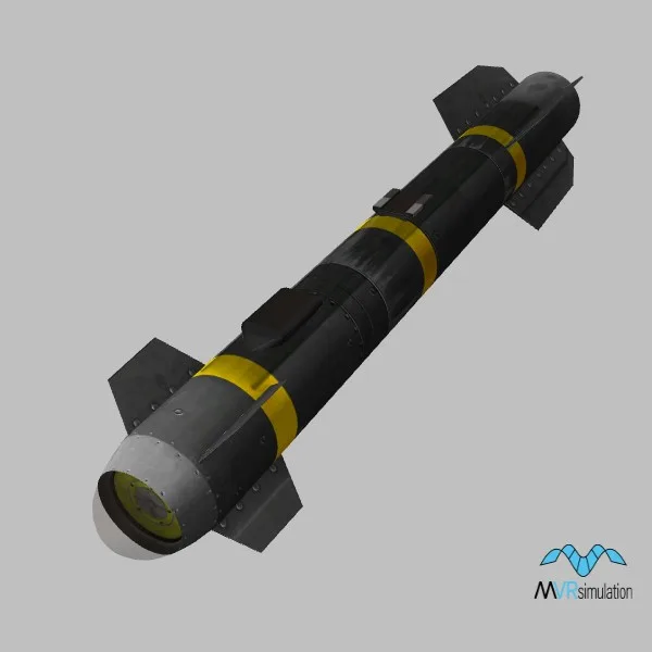 AGM-114N · US · black — 3D model preview