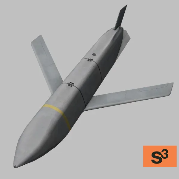 AGM-158A · US · grey — 3D model preview