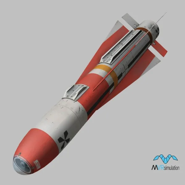 AGM-65A · US · white — 3D model preview
