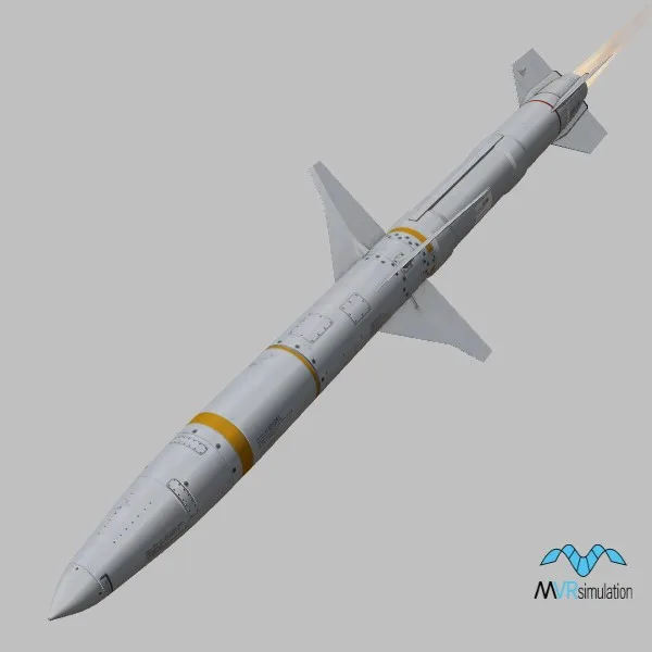 AGM-88E · US · grey — 3D model preview