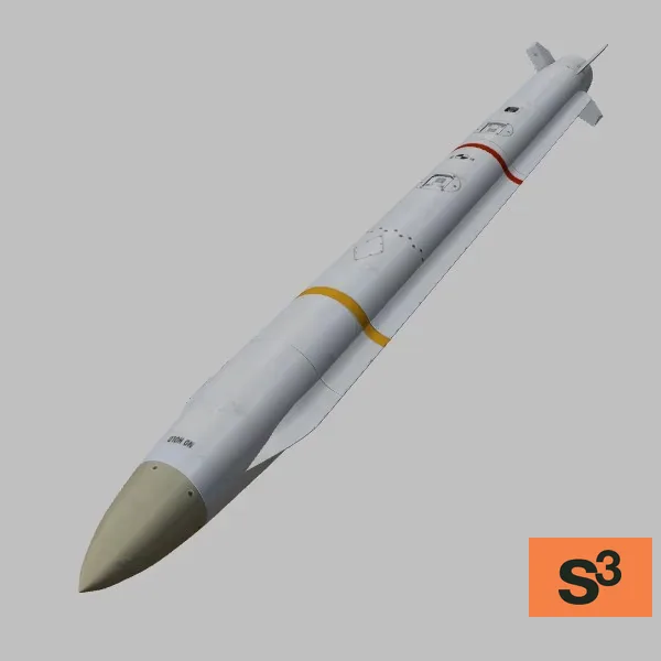 AGM-88G · US,grey — 3D model preview