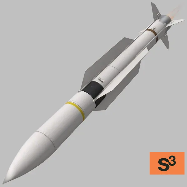 AIM-174B · US · grey — 3D model preview