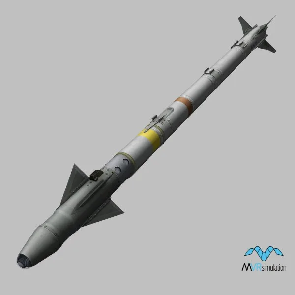 AIM-9X · US · grey — 3D model preview