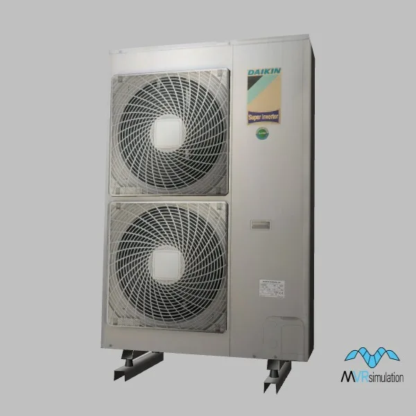 air conditioner-002 — 3D model preview