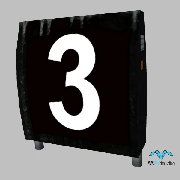 airport-dist-marker-003 — 3D model preview