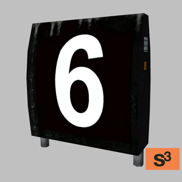 airport-dist-marker-006 — 3D model preview
