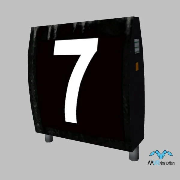 airport-dist-marker-007 — 3D model preview