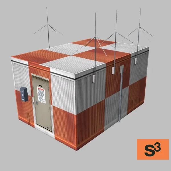 airport-DME-001 — 3D model preview