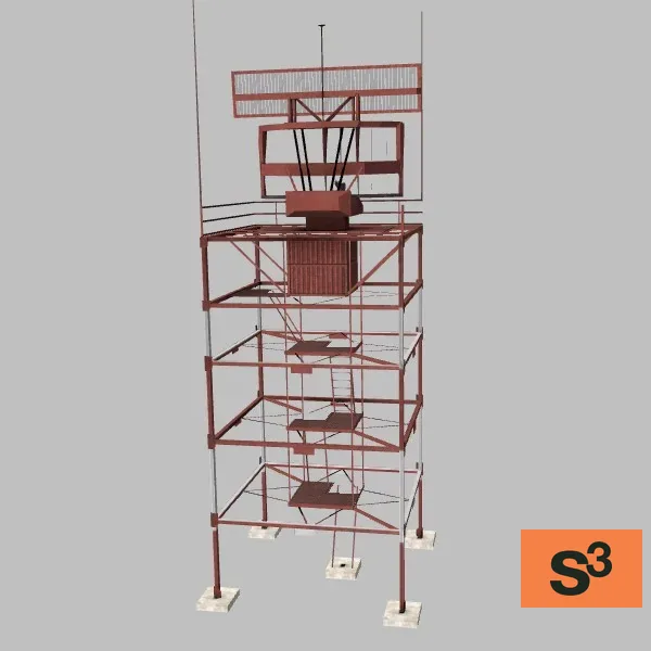 airport-radar-001 — 3D model preview