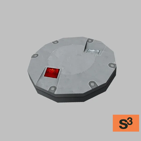 airport-runway-light-centerline-001 — 3D model preview