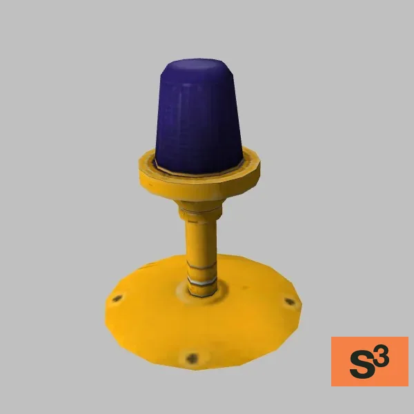 airport-runway-light-taxiway-001 — 3D model preview