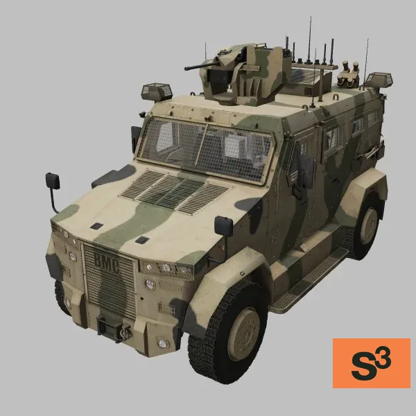 Amazon · TR · camo — 3D model preview