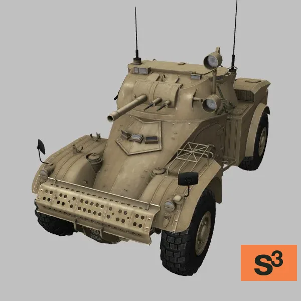 AML-60 · MR · desert — 3D model preview