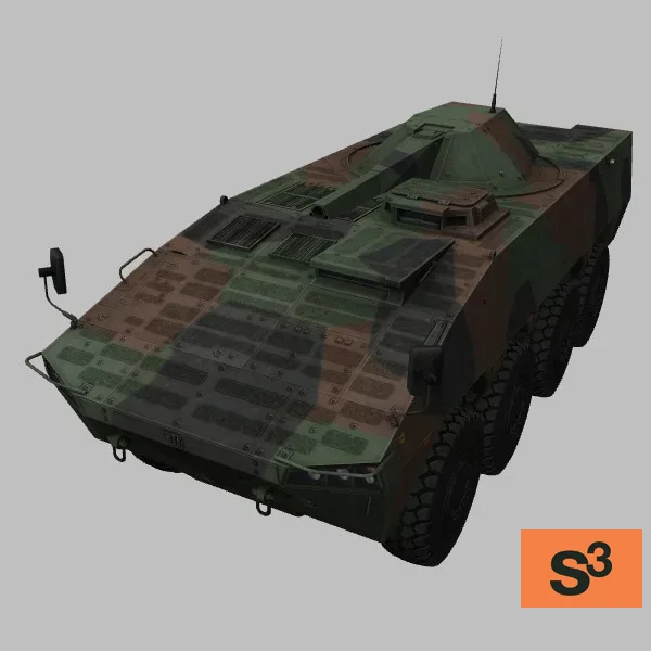AMV-NEMO · FI · camo — 3D model preview