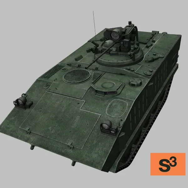 AMX-10P · FR · green — 3D model preview