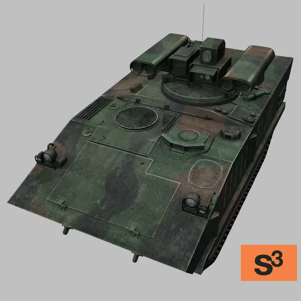 AMX-10P-HOT-3 · FR · camo — 3D model preview