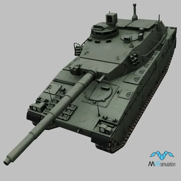 AMX-40 · FR · green — 3D model preview