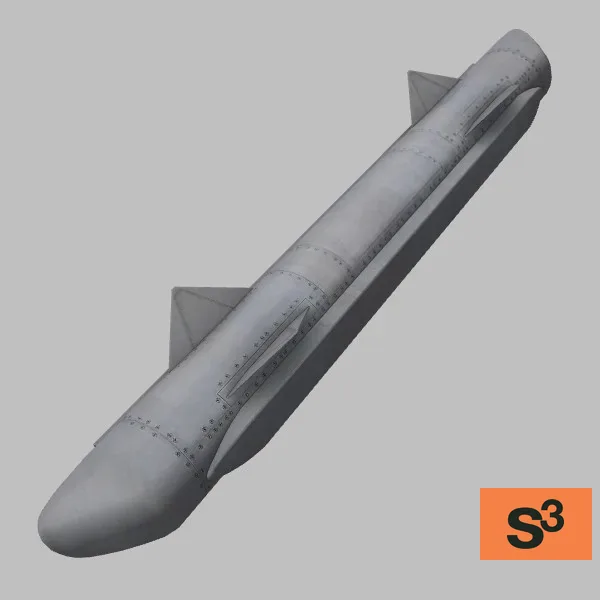 AN-ALQ-218 · US · grey — 3D model preview