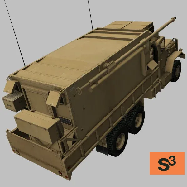 AN-MSQ-104 · US · desert — 3D model preview