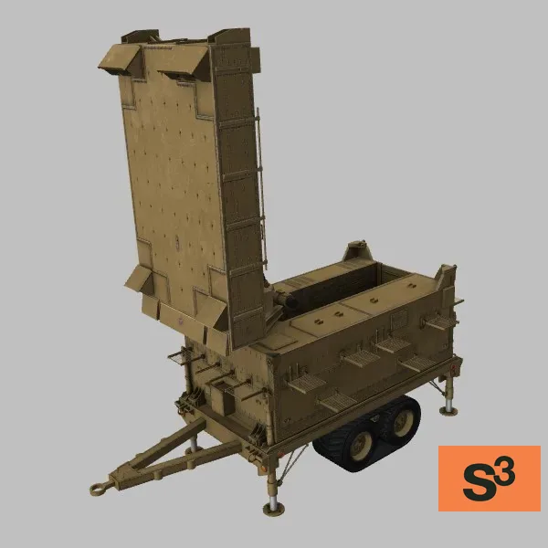 AN-TPQ-37 · US · desert — 3D model preview