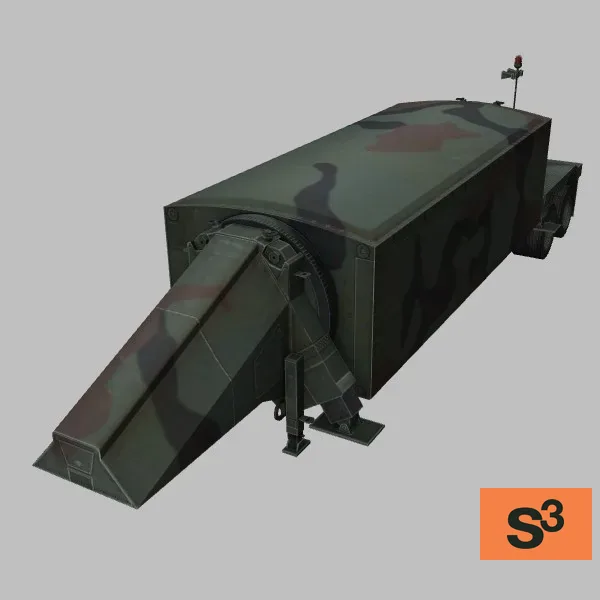 AN-TPY-2-AEU · US · camo — 3D model preview