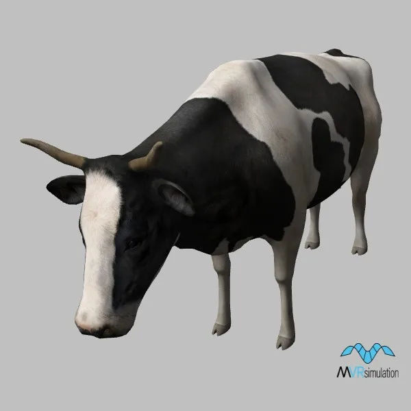 animal-cow-001 — 3D model preview