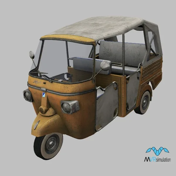 Ape-Calessino-2007 · IT · yellow — 3D model preview