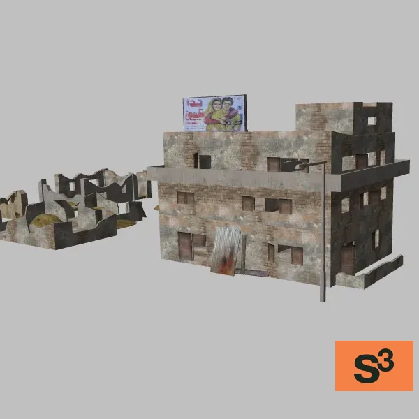 arab-town-041 — 3D model preview