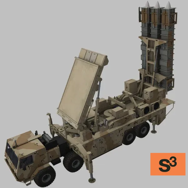 Arman · PESA · IR · desert — 3D model preview