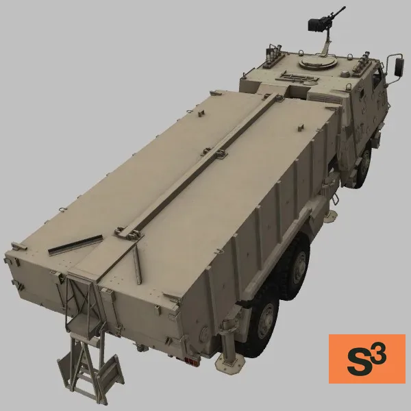 Astros-II · SA · desert — 3D model preview