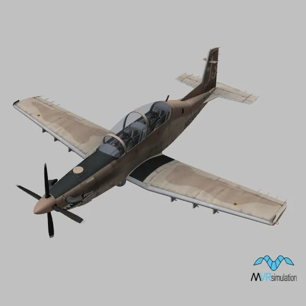 AT-6B · US · camo — 3D model preview
