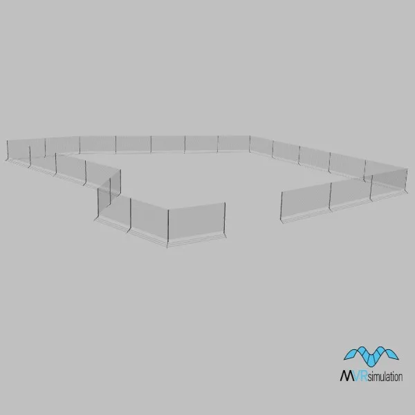 ATC-Barbed-Fence — 3D model preview