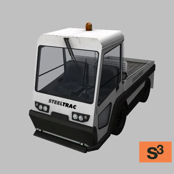 baggage-tractor-001 — 3D model preview