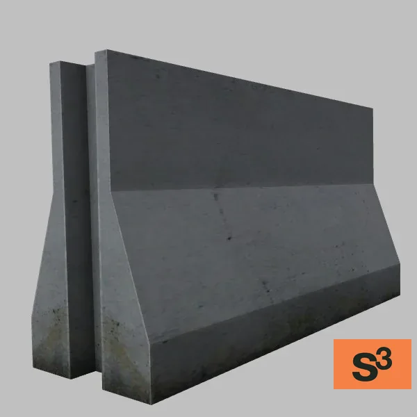 barrier-005 cement — 3D model preview