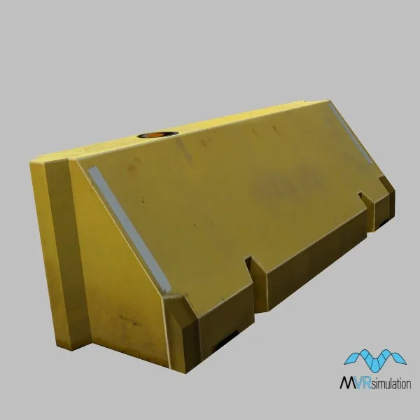 barrier-006 yellow — 3D model preview