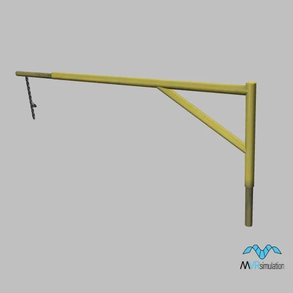 barrier-gate-001 — 3D model preview