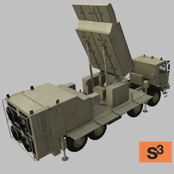 Bavar-373-TAR · IR · desert — 3D model preview