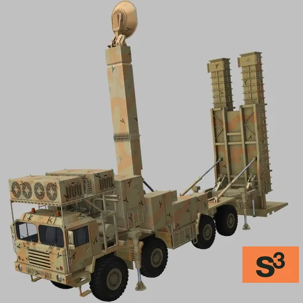 Bavar-373-TELAR · IR · digital-camo — 3D model preview