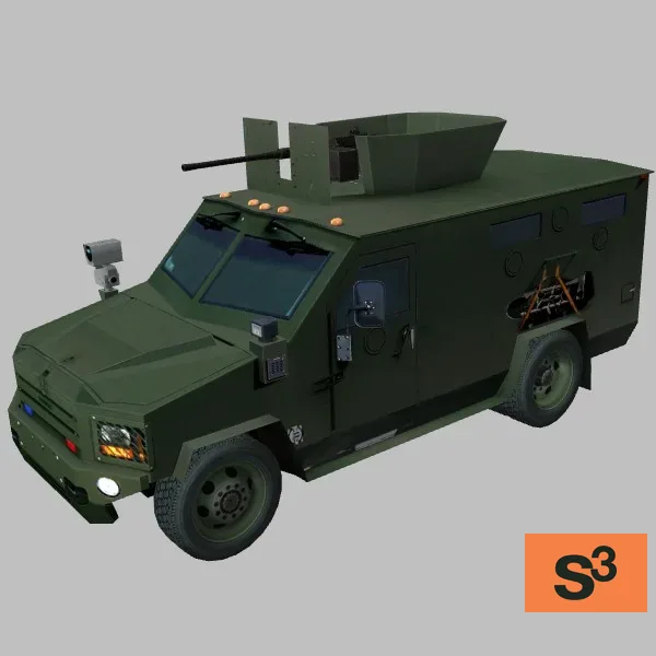 BearCat · M2 · US · green — 3D model preview