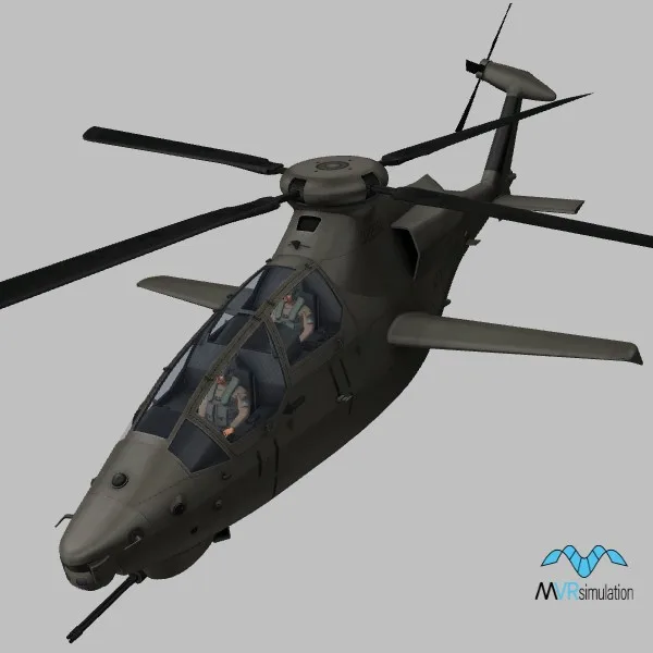 Bell-360-Invictus · US · green — 3D model preview