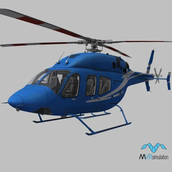 Bell-429 · US · blue — 3D model preview
