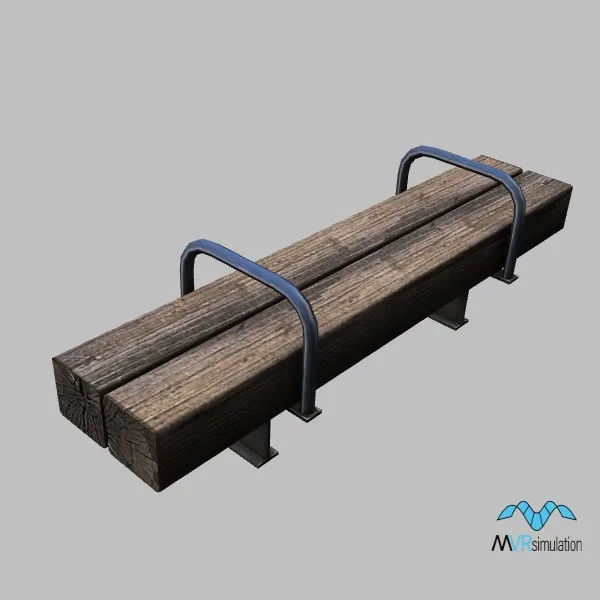 bench-005 — 3D model preview